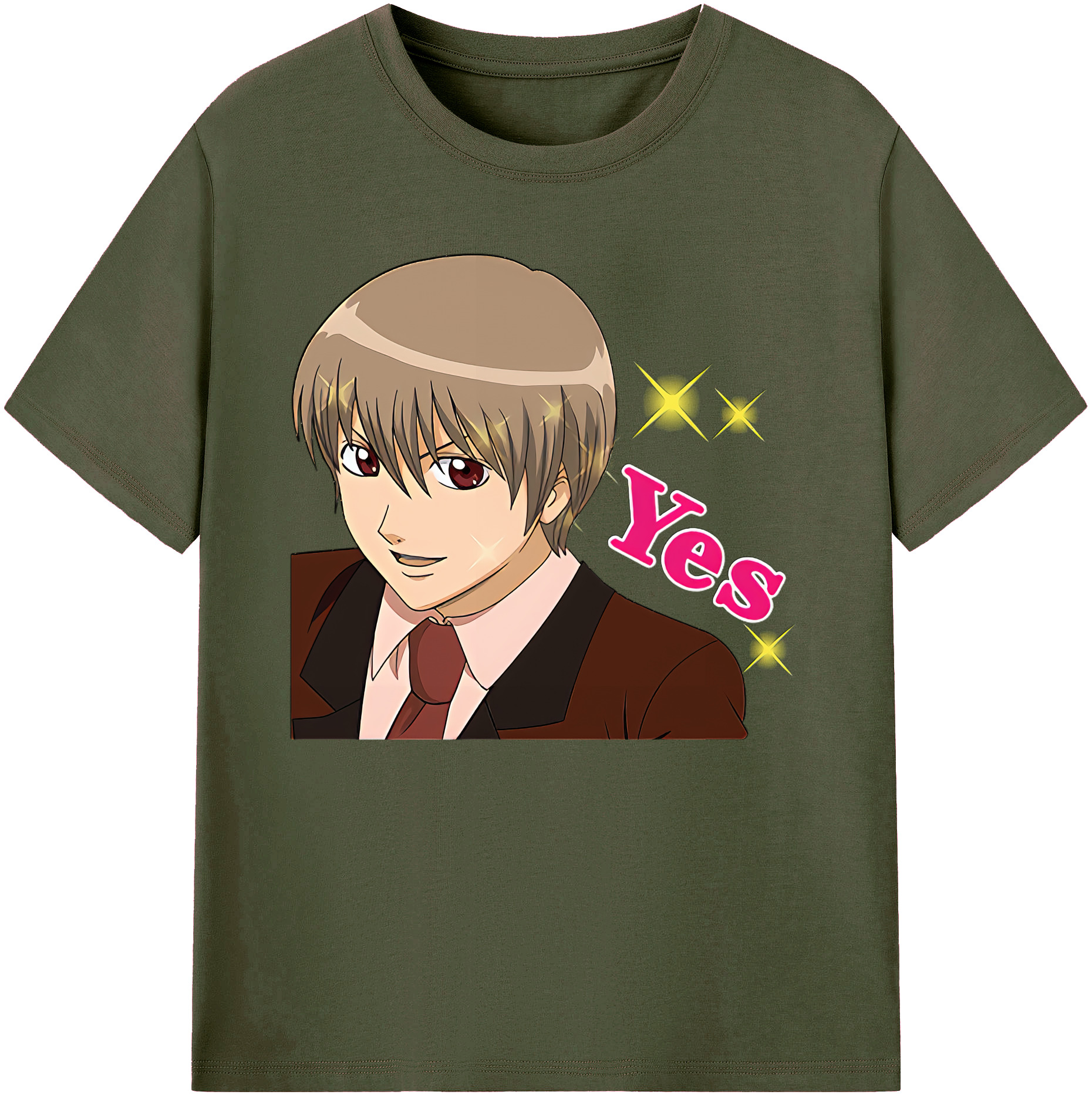 （画像用） ぎんたま 坂田銀時（さかたぎんとき） 神楽 志村新八（しむら しんぱち） GINTAMA Sakata Gintoki Kagura Shimura Shinpachi 綿100％ メンズ半袖Tシャツ｜肌触りやわらか＆通気性